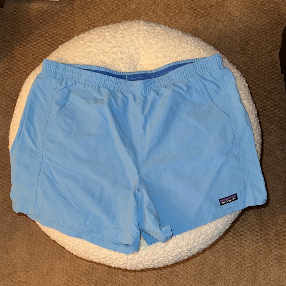Patagonia Women's Sky Blue Athletic Shorts